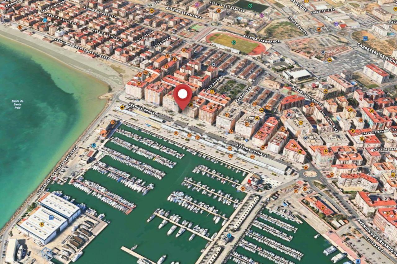Апартаменти Nuevo A Estrenar. Vistas Al Mar, Terraza, Ascensor Санта-Пола Екстер'єр фото